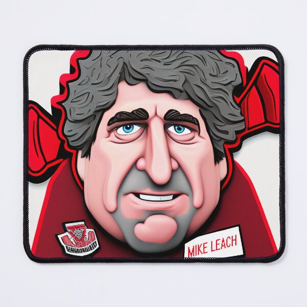 Item preview, Mike Leach 3D Cartoon character for fans and lovers designed and sold by K-Klub.