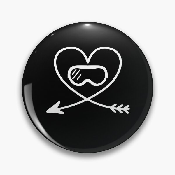 Item preview, Ski Goggles Heart Arrow designed and sold by 1681830934131.