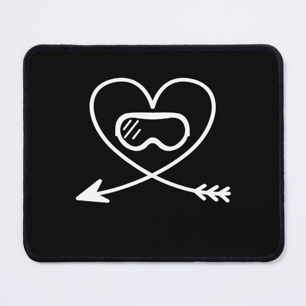Item preview, Ski Goggles Heart Arrow designed and sold by 1681830934131.