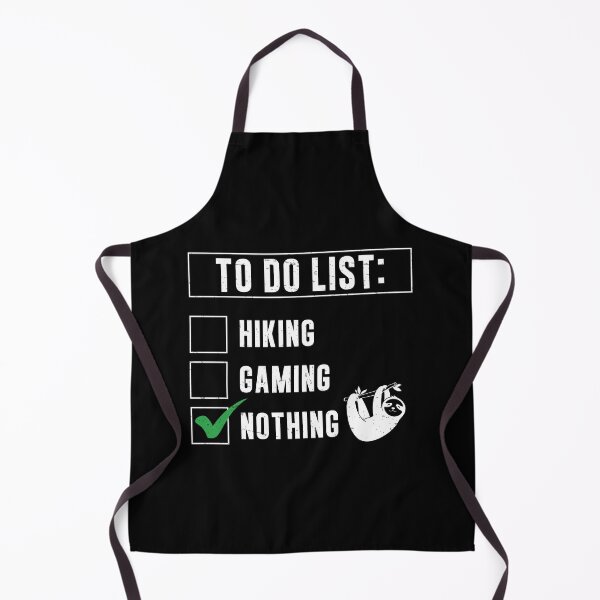 Item preview, To Do List Nothing Funny Slow Slothing For Lazy Sloth Lovers designed and sold by StrongShirts.