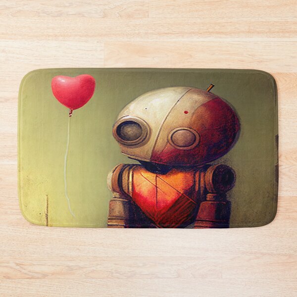 Item preview,  A Sad Lonely Lost Robot -Red Balloon #5 designed and sold by Gypsykiss.