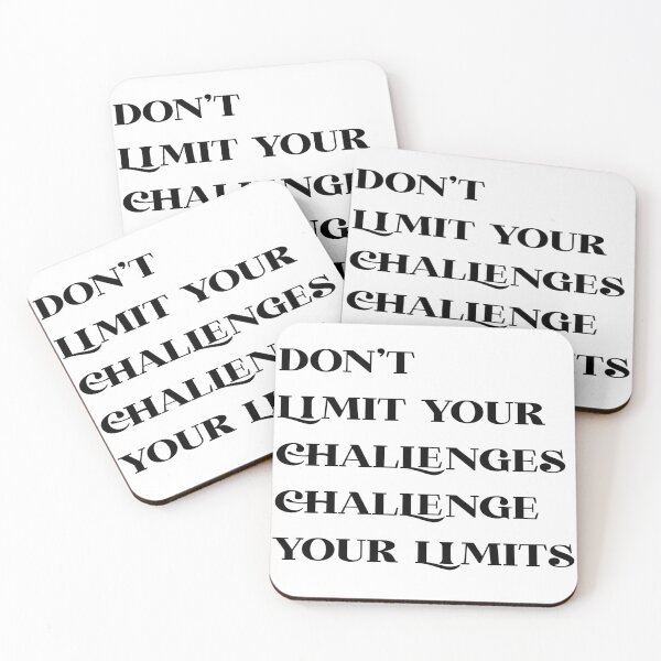 Item preview, Don't limit your challenges, challenge your limits designed and sold by yourfavoritestore.