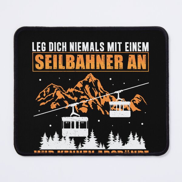 Item preview, Never run with a cable car on mountain railway designed and sold by StrongShirts.