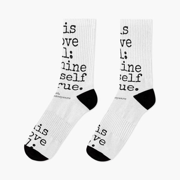 Item preview, This above all: To thine own self be true | William Shakespeare Quote designed and sold by CastlesClassics.