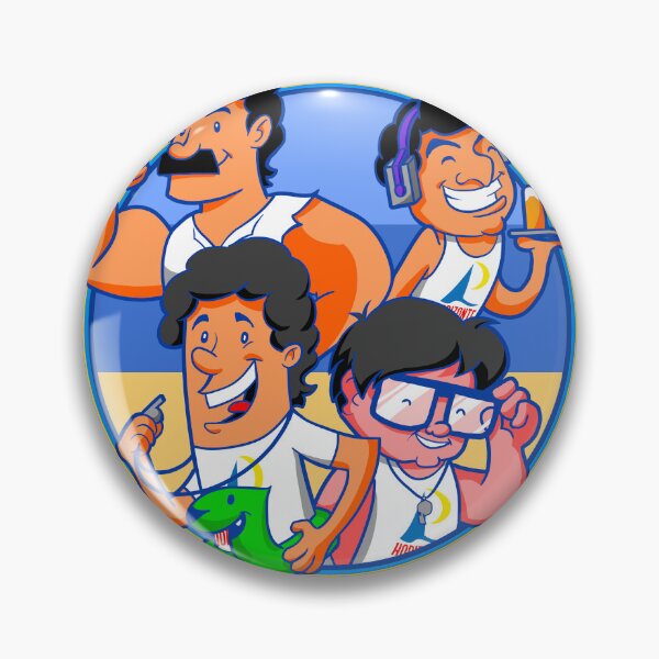 Item preview, LOS BAÑEROS MÁS LOCOS DEL MUNDO (blue background) designed and sold by frikybomb.