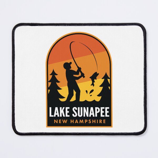 Item preview, Lake Sunapee New Hampshire Fishing designed and sold by HalpinDesign.