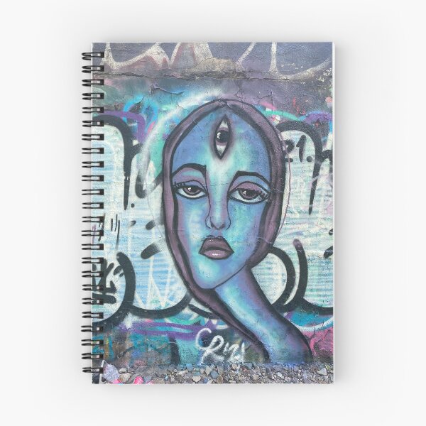 Item preview, Blue Girl with Three Eyes designed and sold by cara-rossetti.