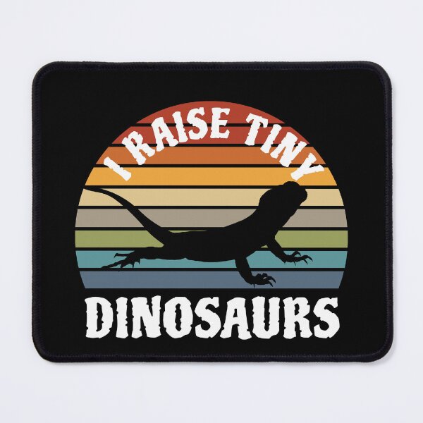 Item preview, I Raise Tiny Dinosaurs Crotaphytus Collaris Retro designed and sold by StrongShirts.