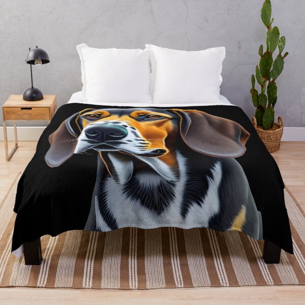 Item preview, Coonhound dog, chalk art, Ai Generated Art  designed and sold by ACC .