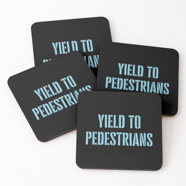 Item preview, Yield to Pedestrians designed and sold by Monikatees.