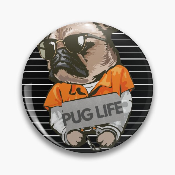 Item preview, Pug life designed and sold by T- VIbes ⭐ ⭐ ⭐ ⭐ ⭐.