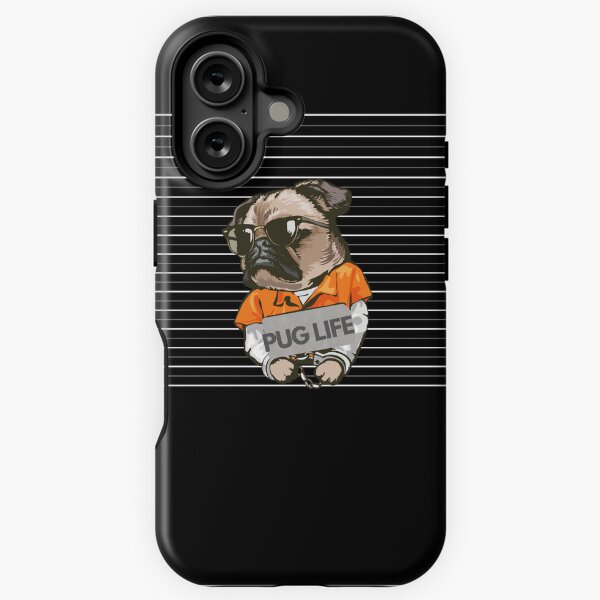 Vista previa del artículo con la obra «Vida Pug», diseñado y vendido por T- VIbes ⭐ ⭐ ⭐ ⭐ ⭐.