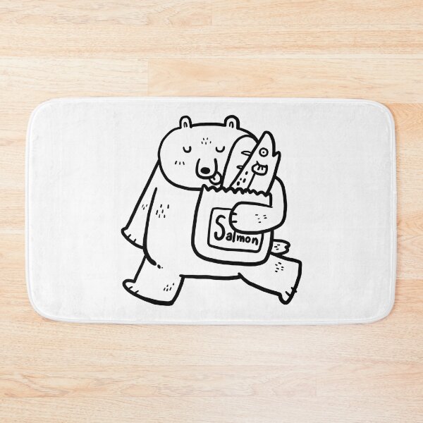 Item preview, goodday with salmon 2 designed and sold by zabazaba.