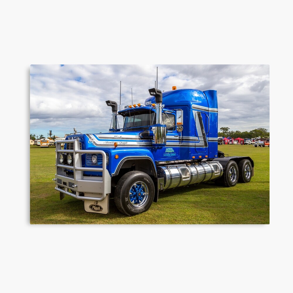 Heavy Haulage Mack Canvas Print