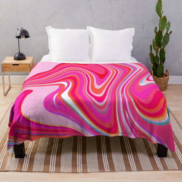 Item preview, Neon Pink, Red. Pink Tones, Multicolor, Hot Pink and White Marble Pattern Design designed and sold by theprintedclub.