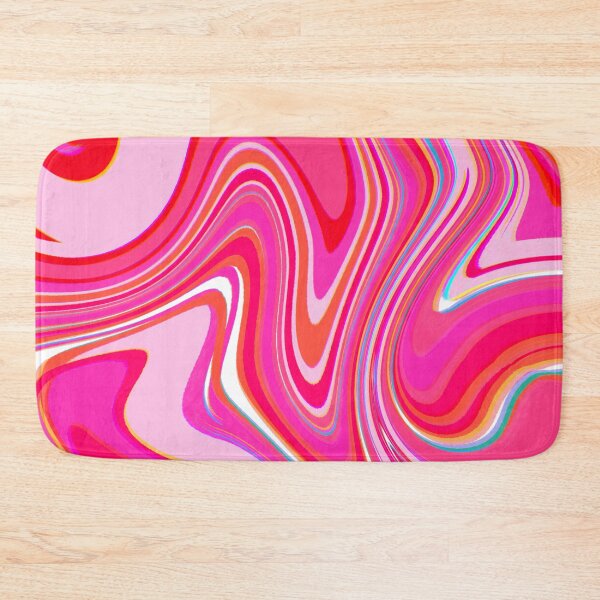Item preview, Neon Pink, Red. Pink Tones, Multicolor, Hot Pink and White Marble Pattern Design designed and sold by theprintedclub.