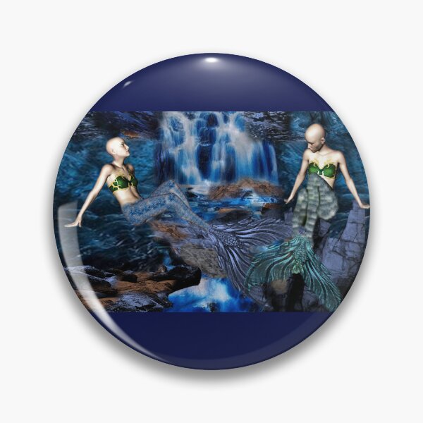 Item preview, Two Mermaids in an Ice Cave designed and sold by Patricia Brown.