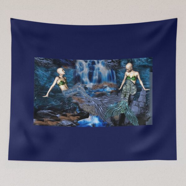 Item preview, Two Mermaids in an Ice Cave designed and sold by Patricia Brown.