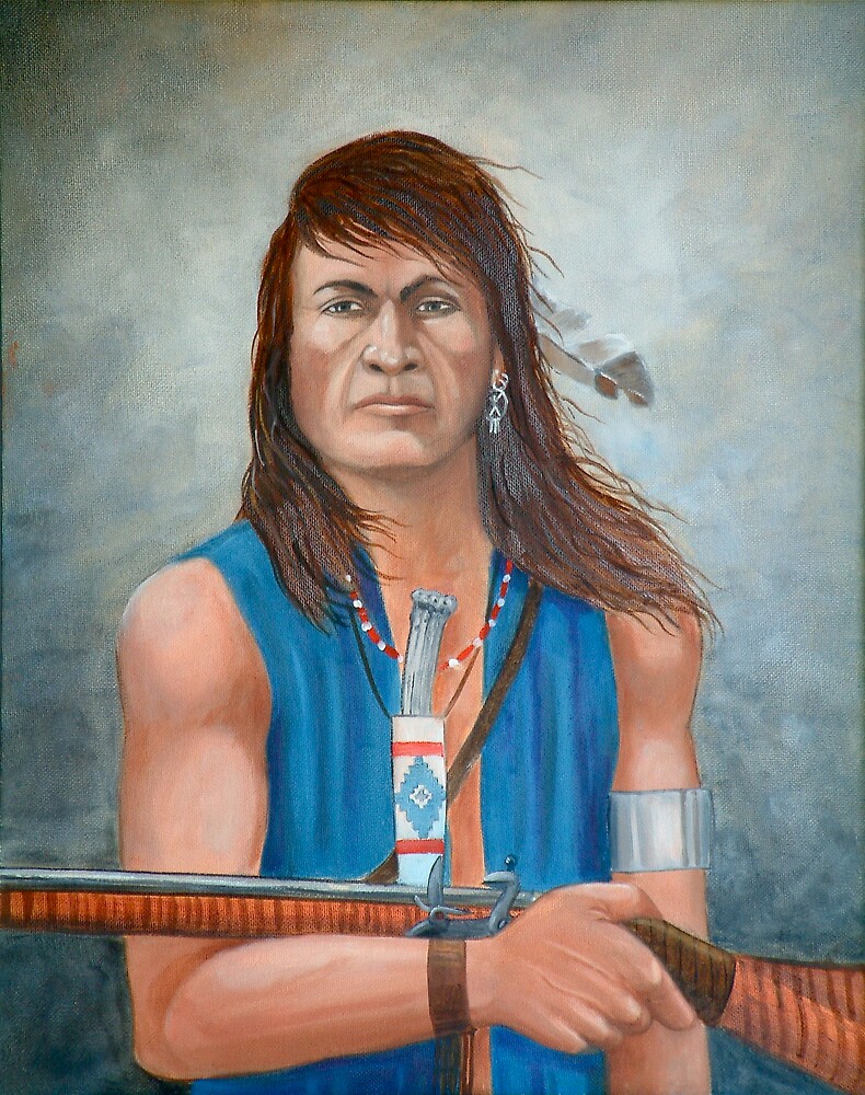 Shawnee Chief Blue Jacket KexQbO