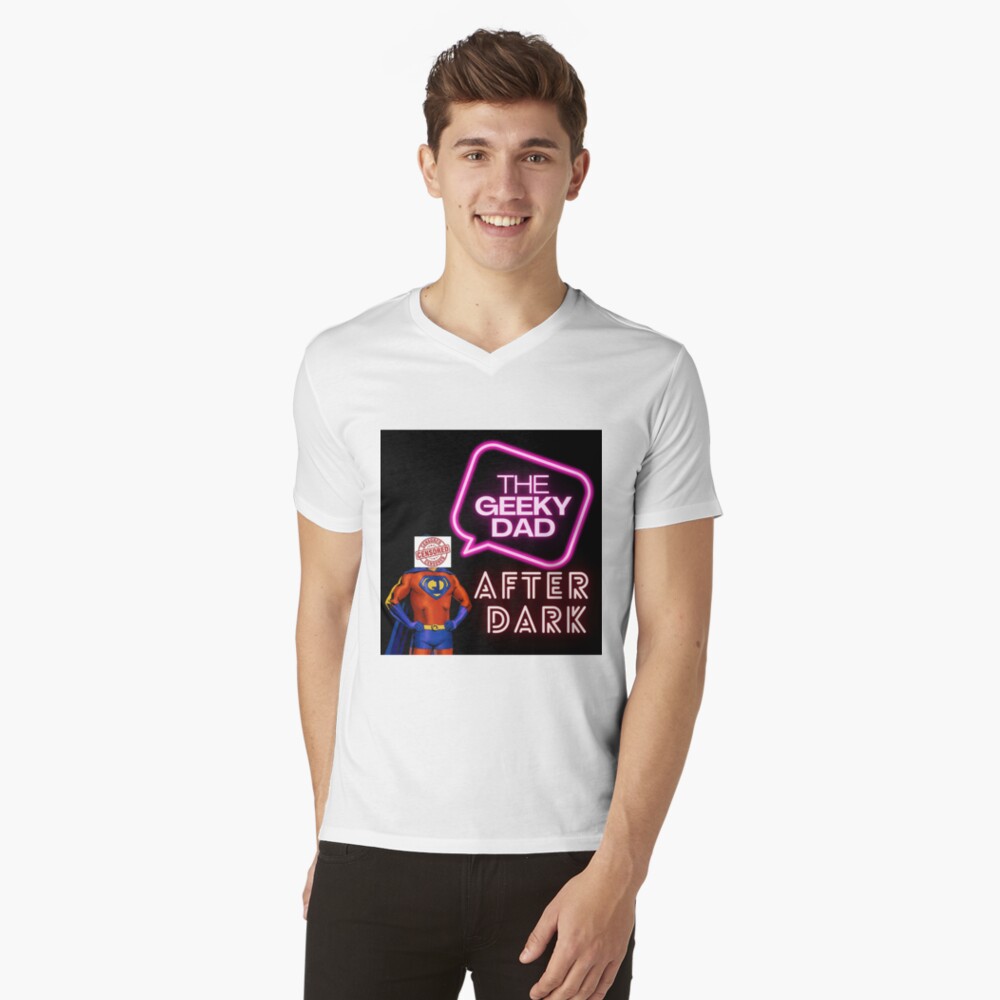 Item preview, V-Neck T-Shirt designed and sold by TheGeekyDad.