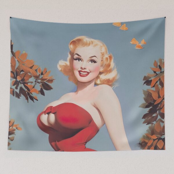 Item preview, Nature Loving Pinup Girl designed and sold by cutestpinups.