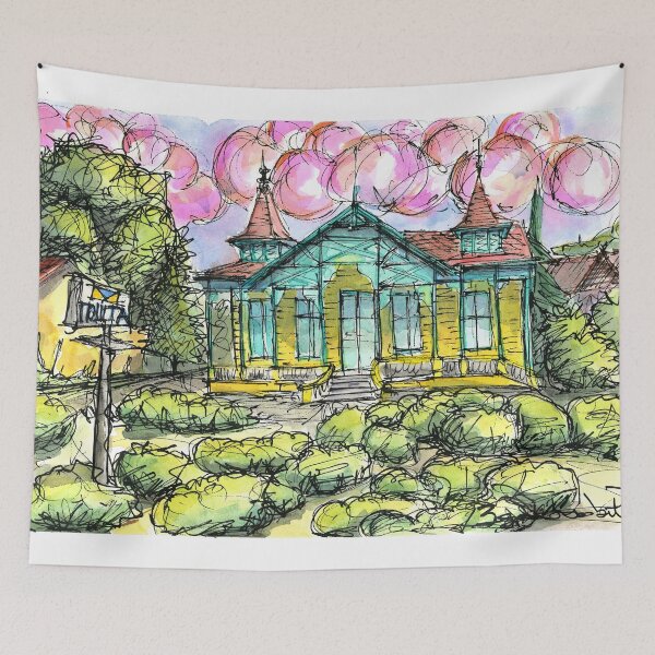 Item preview, The old post office building on Lake Palic designed and sold by DjapetoArt.