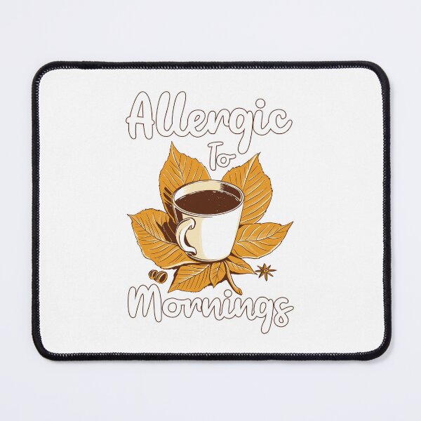 Item preview, Allergic to mornings designed and sold by jie lin.