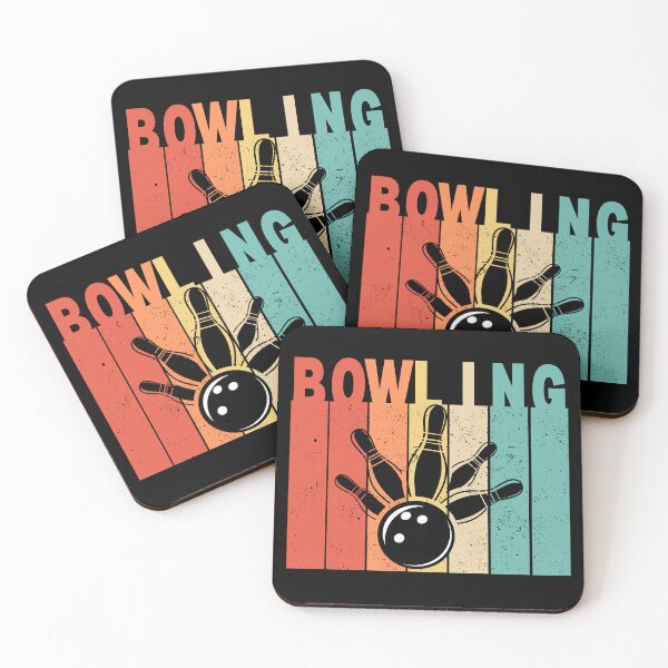 Aperçu de l'œuvre Bowling rétro, bowling vintage créée et vendue par LaughingHorseCo.