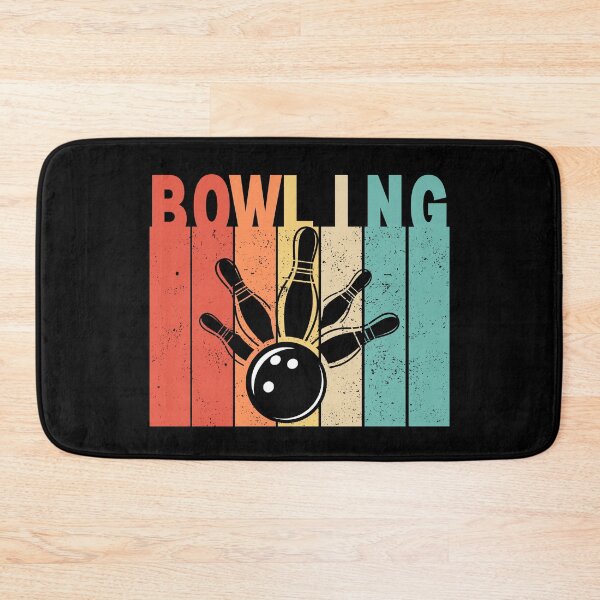 Aperçu de l'œuvre Bowling rétro, bowling vintage créée et vendue par LaughingHorseCo.