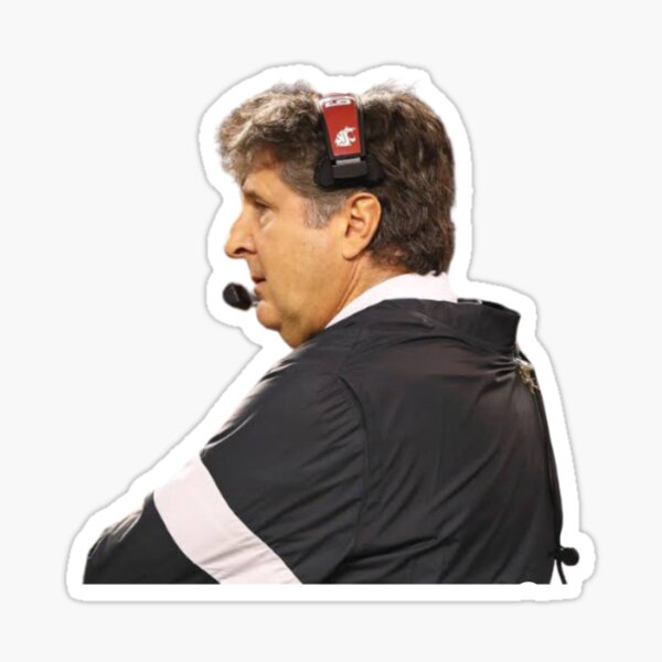 &ldquo;mike leach&rdquo; Sticker for Sale by Shivshambhuu | Redbubble