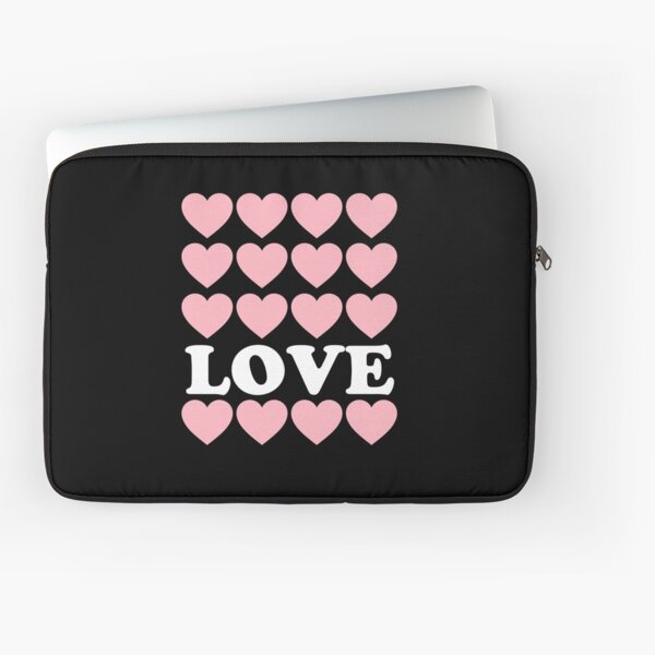 Love Hearts Girls Laptop Sleeve