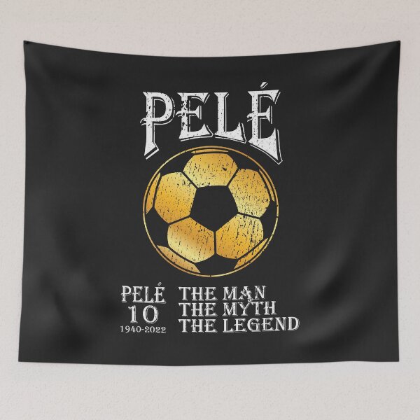 Item preview, Pelé Rip Pele Forever 1940-2022 - 10: The Man, The Myth, The Legend, Legends Never Die, Ballon d'Or Prix designed and sold by zicutza.