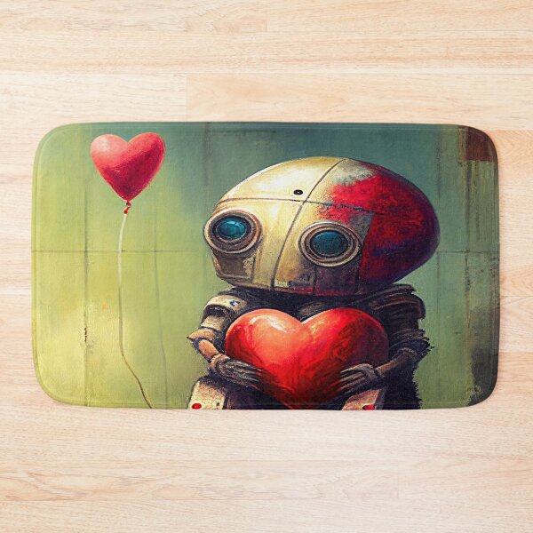 Item preview, A Sad Lonely Lost Robot -Red Balloon #6 designed and sold by Gypsykiss.