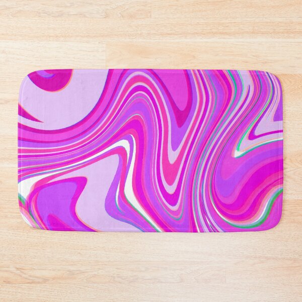 Item preview, Modern Liquid Swirl Abstract Pattern Vibrant Neon Purple, Pink Tones, Pink and Purple, Purple Tones, Marble Multicolor Design designed and sold by theprintedclub.