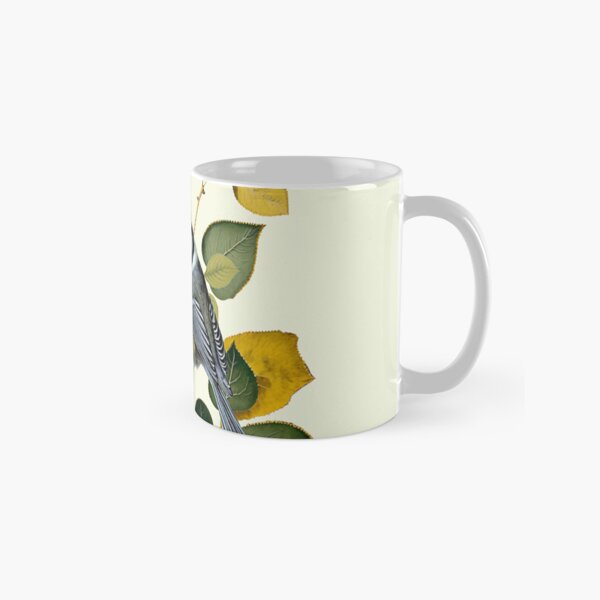 Item preview, Mountain Chickadee in the Aspens Antique Style Print  designed and sold by UncannyCanvas.