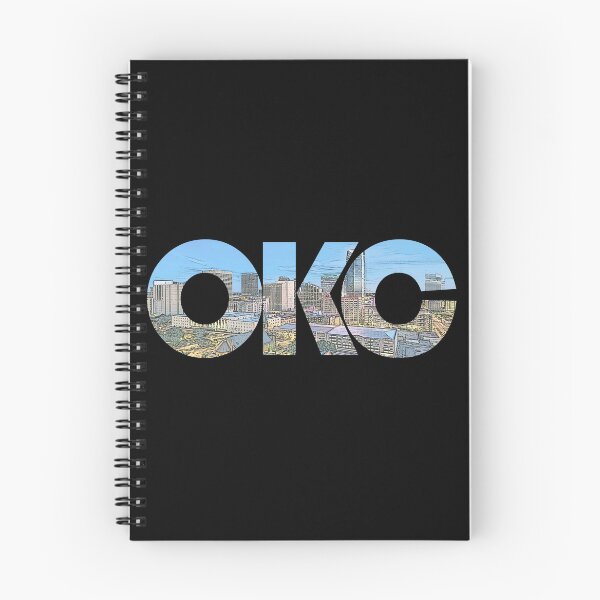 Item preview, Oklahoma City, Oklahoma OKC Cityscape designed and sold by CrabbyLobster.