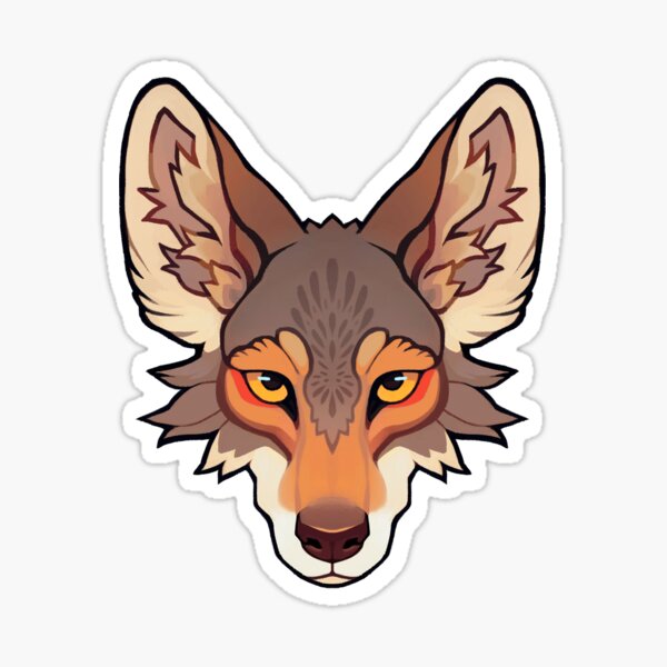 Coyote Sticker