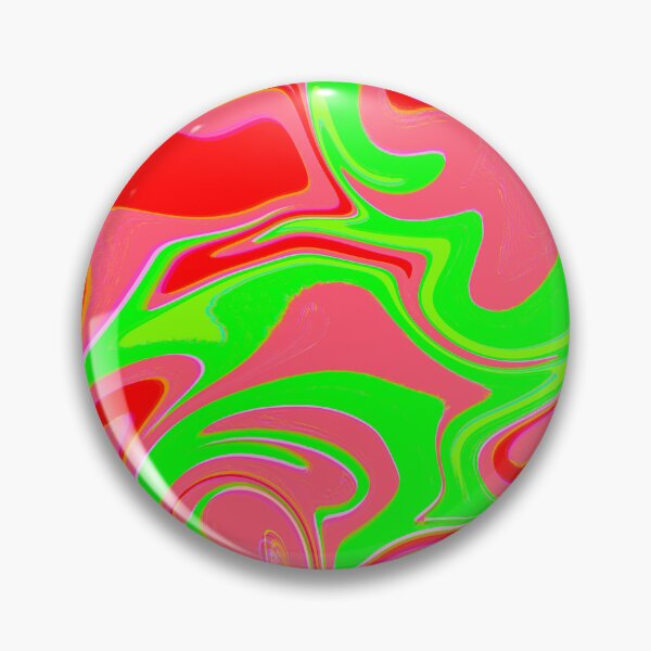 Artikelvorschau, Rot, Pink, Neongrün, Rottöne und orangefarbenes Marmormuster Design.png entworfen und verkauft von theprintedclub.