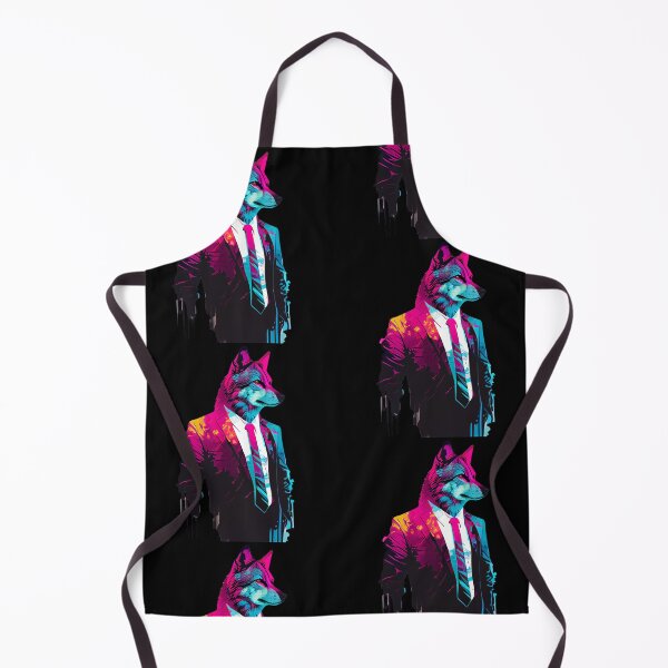 Item preview, wolf in a suit and tie designed and sold by ArtificialGenes.
