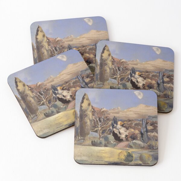 Item preview, Paul Nash- Landscape of the Moon's First Quarter designed and sold by tomorrowsart.