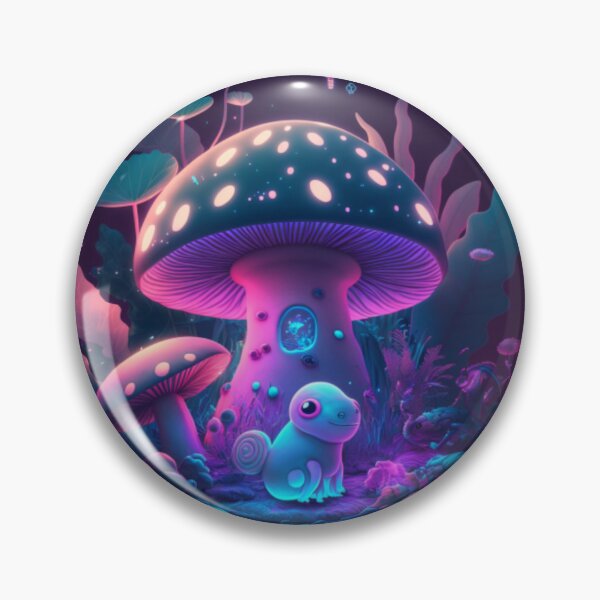 Item preview, Neon Mushroom Pal designed and sold by Lulalove9.
