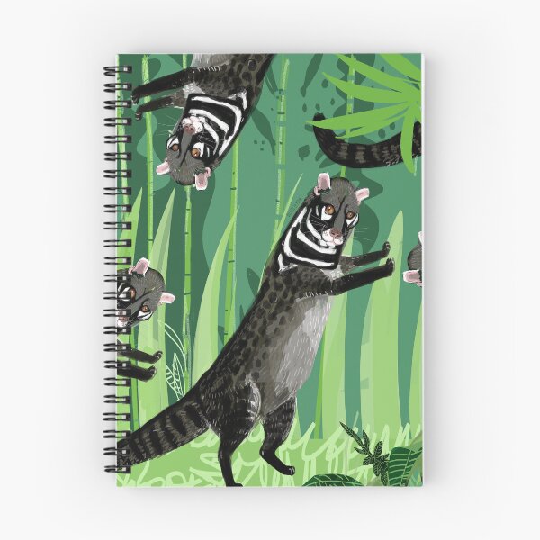 Item preview, Civets Viverra tangalunga designed and sold by belettelepink.