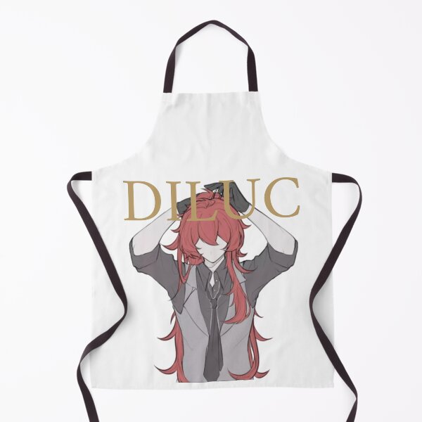 Artikelvorschau, Diluc Genshin Impact Fanart Diluc Shirt & Weste Motiv Diluc Merch Genshin Merchandise entworfen und verkauft von feach.
