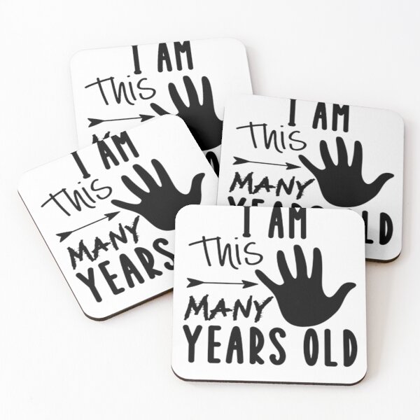 Item preview, Kids Five Year Old I Am This Many Years Old designed and sold by Hurt art  ⭐⭐⭐⭐⭐.