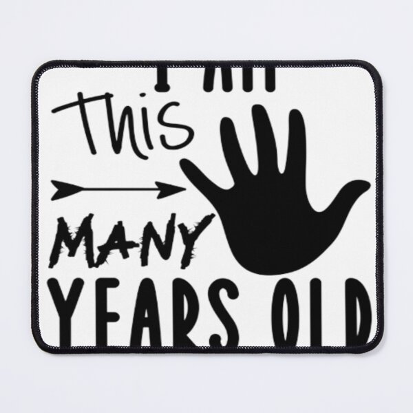 Item preview, Kids Five Year Old I Am This Many Years Old designed and sold by Hurt art  ⭐⭐⭐⭐⭐.