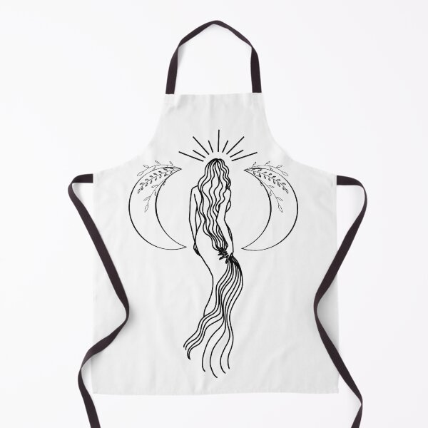 Item preview, Triple Moon Goddess - A Spiritual Illustration - Southern Hemisphere designed and sold by Annalee Beer.