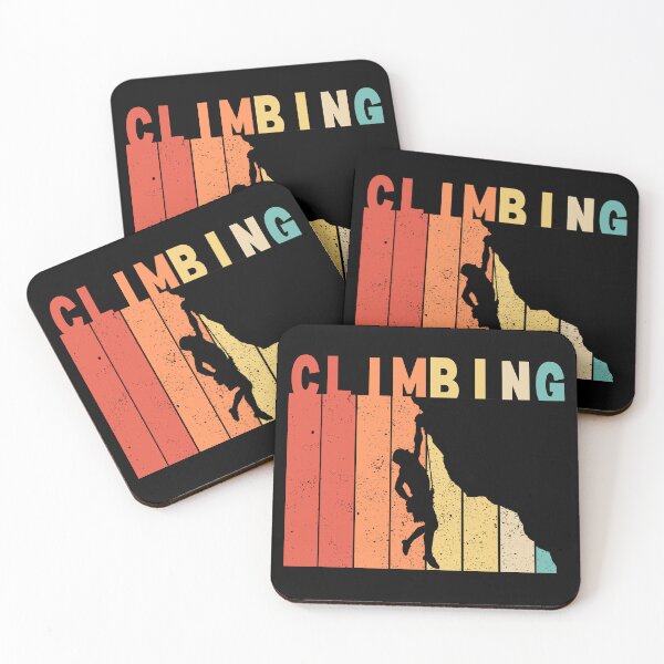 Item preview, Retro Climbing, Vintage Climbing designed and sold by LaughingHorseCo.