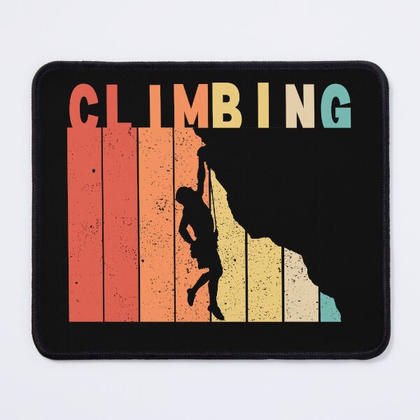 Item preview, Retro Climbing, Vintage Climbing designed and sold by LaughingHorseCo.