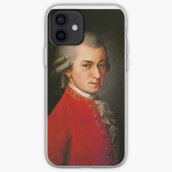Wolfgang Amadeus Mozart iPhone Soft Case