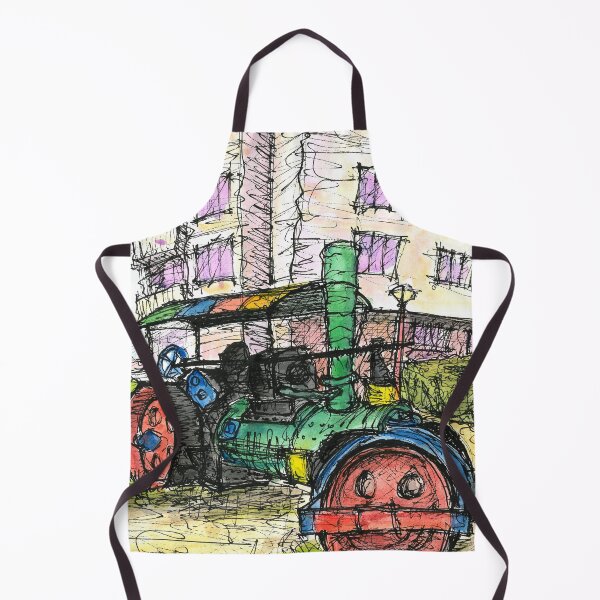 Item preview, Old steam roller designed and sold by DjapetoArt.
